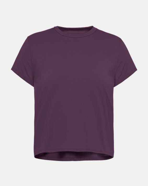 Women's UA Knockout T-Shirt, Purple, pdpMainDesktop image number 4